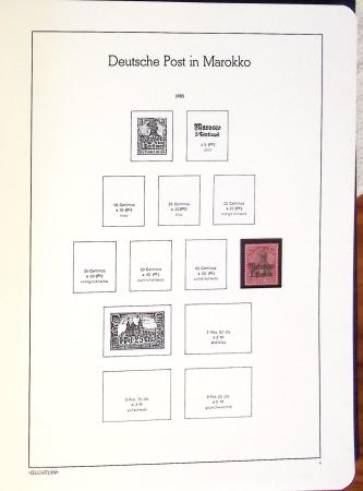 1885-2000, Collection de MONACO en 3 albums Leuchtturm