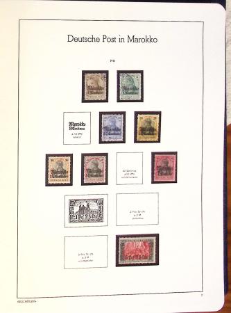 1885-2000, Collection de MONACO en 3 albums Leuchtturm
