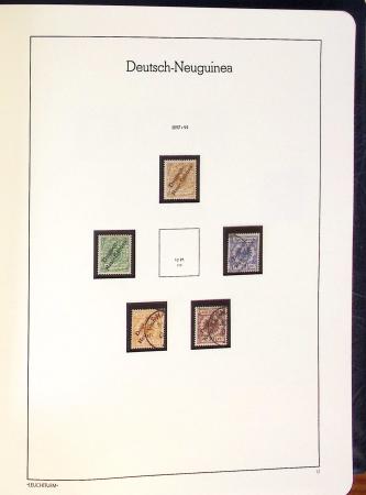 1885-2000, Collection de MONACO en 3 albums Leuchtturm