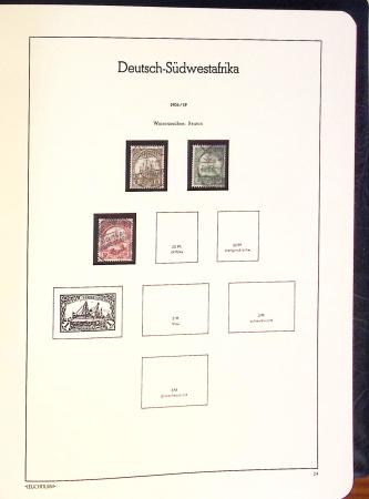 1885-2000, Collection de MONACO en 3 albums Leuchtturm