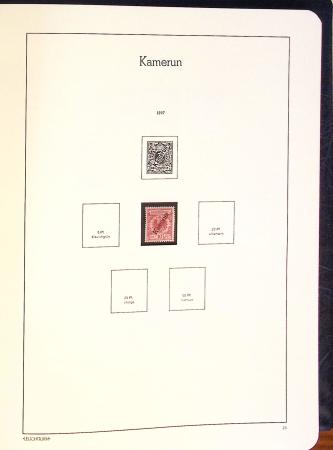 1885-2000, Collection de MONACO en 3 albums Leuchtturm