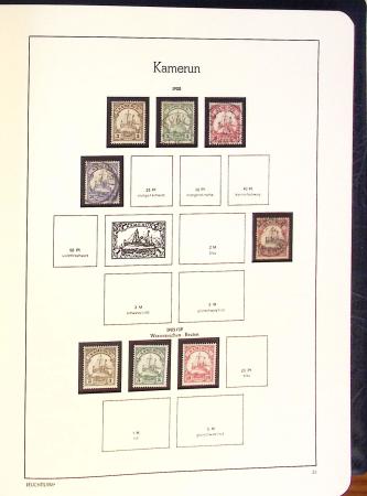 1885-2000, Collection de MONACO en 3 albums Leuchtturm