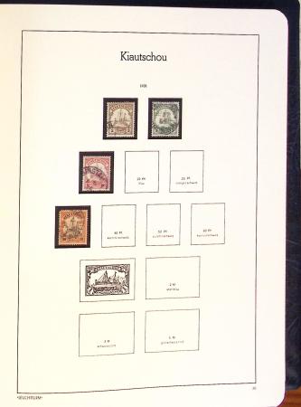 1885-2000, Collection de MONACO en 3 albums Leuchtturm