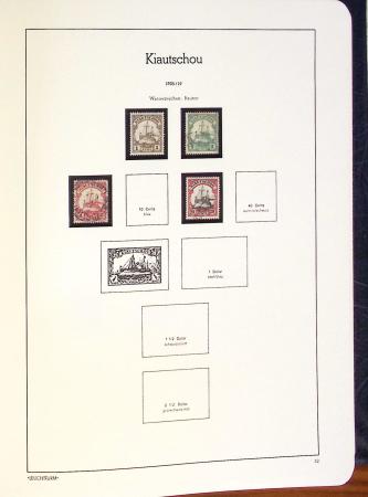1885-2000, Collection de MONACO en 3 albums Leuchtturm
