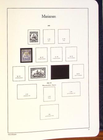 1885-2000, Collection de MONACO en 3 albums Leuchtturm