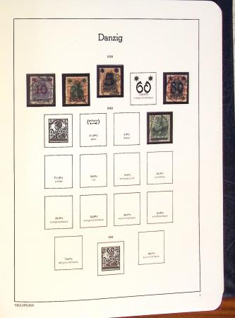 1885-2000, Collection de MONACO en 3 albums Leuchtturm