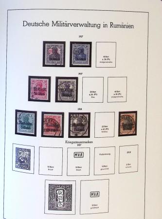 1885-2000, Collection de MONACO en 3 albums Leuchtturm