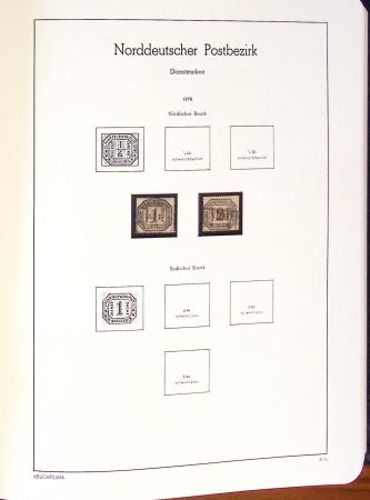 1885-2000, Collection de MONACO en 3 albums Leuchtturm