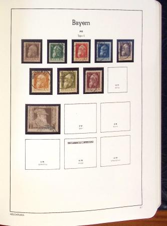 1885-2000, Collection de MONACO en 3 albums Leuchtturm
