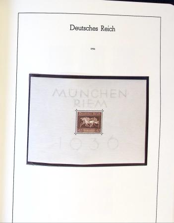 1885-2000, Collection de MONACO en 3 albums Leuchtturm