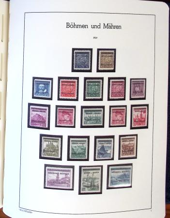 1885-2000, Collection de MONACO en 3 albums Leuchtturm