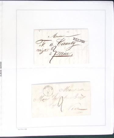 1776-1955, Ensemble intéressant avec lettres italiennes