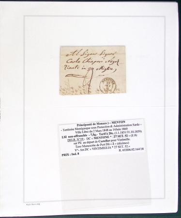 1776-1955, Ensemble intéressant avec lettres italiennes