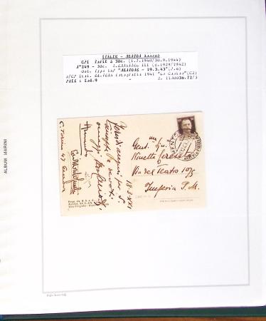 1776-1955, Ensemble intéressant avec lettres italiennes