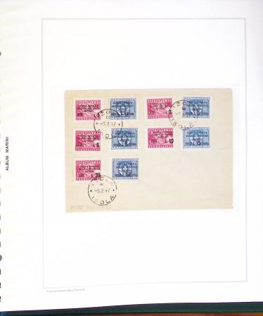 1776-1955, Ensemble intéressant avec lettres italiennes