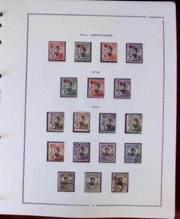 1859-2016, Très solide collection d'INDOCHINE, bureaux