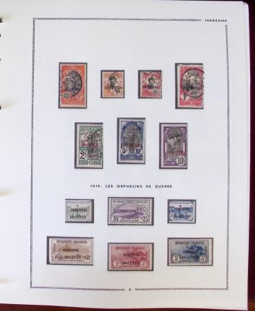 1859-2016, Très solide collection d'INDOCHINE, bureaux