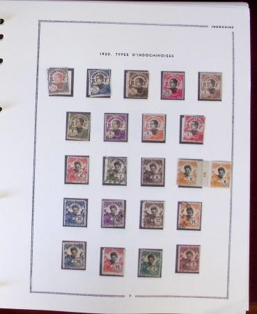 1859-2016, Très solide collection d'INDOCHINE, bureaux