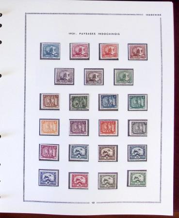 1859-2016, Très solide collection d'INDOCHINE, bureaux