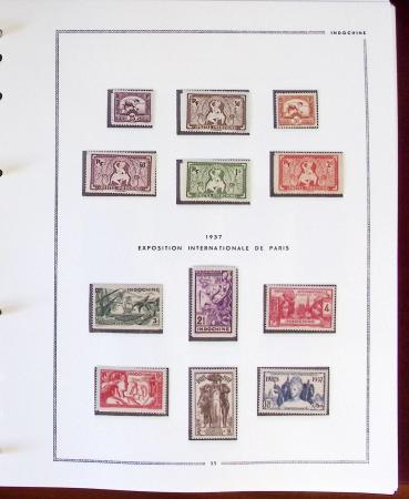 1859-2016, Très solide collection d'INDOCHINE, bureaux