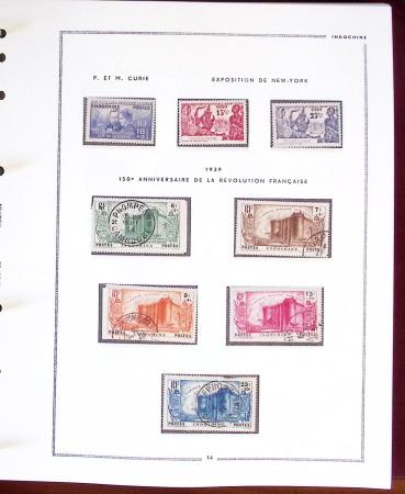 1859-2016, Très solide collection d'INDOCHINE, bureaux