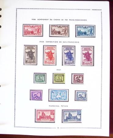 1859-2016, Très solide collection d'INDOCHINE, bureaux