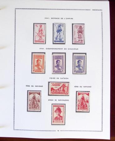 1859-2016, Très solide collection d'INDOCHINE, bureaux