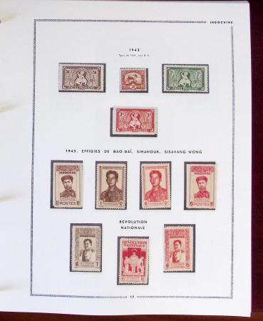 1859-2016, Très solide collection d'INDOCHINE, bureaux