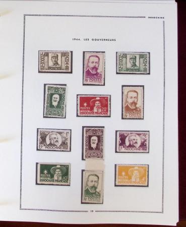 1859-2016, Très solide collection d'INDOCHINE, bureaux