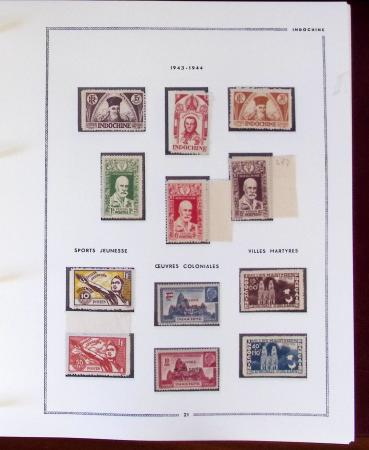 1859-2016, Très solide collection d'INDOCHINE, bureaux