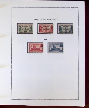 1859-2016, Très solide collection d'INDOCHINE, bureaux