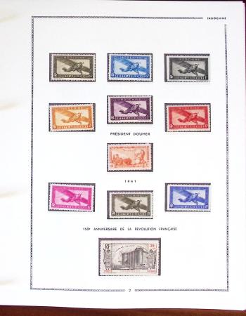 1859-2016, Très solide collection d'INDOCHINE, bureaux