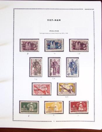 1859-2016, Très solide collection d'INDOCHINE, bureaux