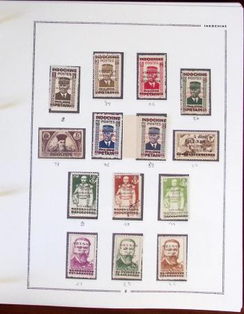 1859-2016, Très solide collection d'INDOCHINE, bureaux