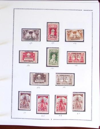 1859-2016, Très solide collection d'INDOCHINE, bureaux
