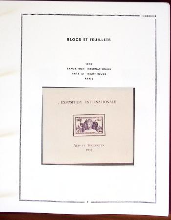 1859-2016, Très solide collection d'INDOCHINE, bureaux