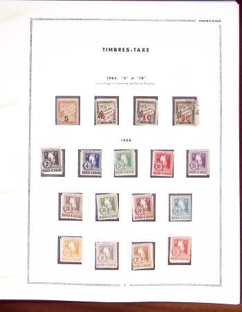 1859-2016, Très solide collection d'INDOCHINE, bureaux