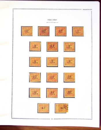 1859-2016, Très solide collection d'INDOCHINE, bureaux