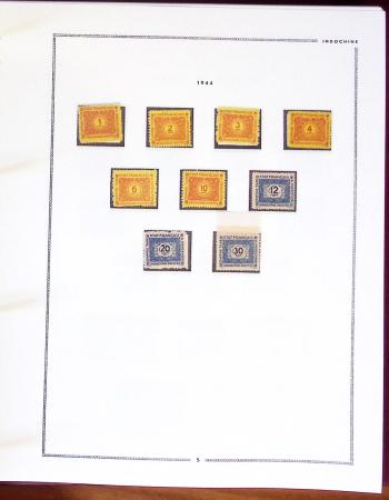 1859-2016, Très solide collection d'INDOCHINE, bureaux