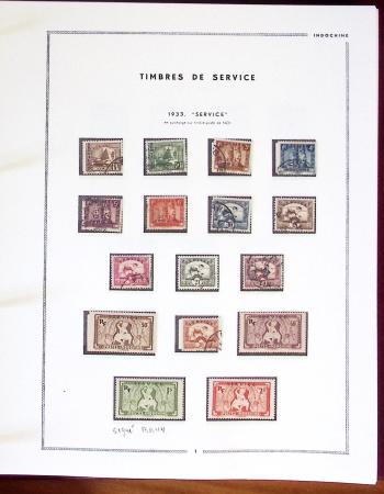 1859-2016, Très solide collection d'INDOCHINE, bureaux
