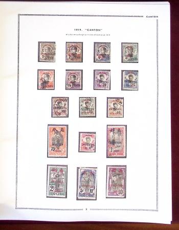 1859-2016, Très solide collection d'INDOCHINE, bureaux