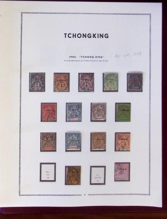 1859-2016, Très solide collection d'INDOCHINE, bureaux