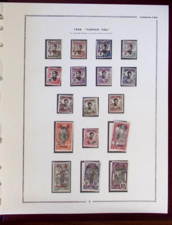 1859-2016, Très solide collection d'INDOCHINE, bureaux