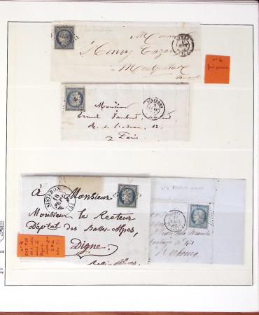1849-1925, Collection en deux albums, un Lindner de