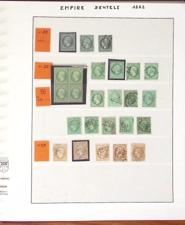 1849-1925, Collection en deux albums, un Lindner de
