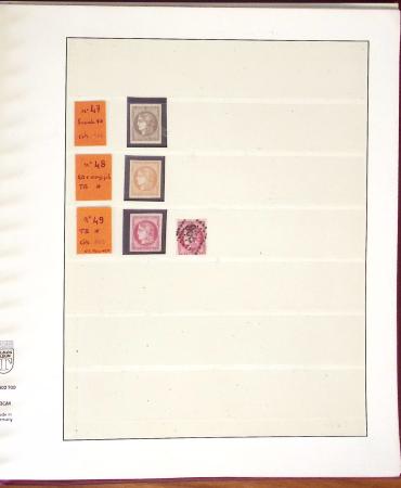 1849-1925, Collection en deux albums, un Lindner de