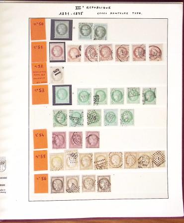 1849-1925, Collection en deux albums, un Lindner de