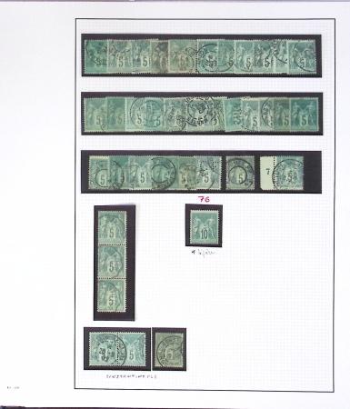 1849-1925, Collection en deux albums, un Lindner de