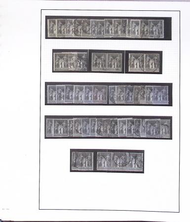 1849-1925, Collection en deux albums, un Lindner de