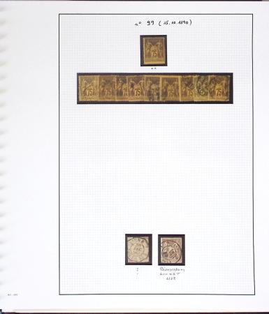 1849-1925, Collection en deux albums, un Lindner de